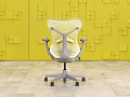 Офисное кресло руководителя на колесах Mirra 1 Herman Miller Сетка Серый США  КРТС1-05115