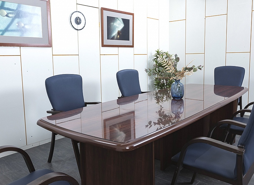 Офисный стол для переговоров Cannes 2 780х1 000х740 МДФ Махагон   (СГПШ-26012)
