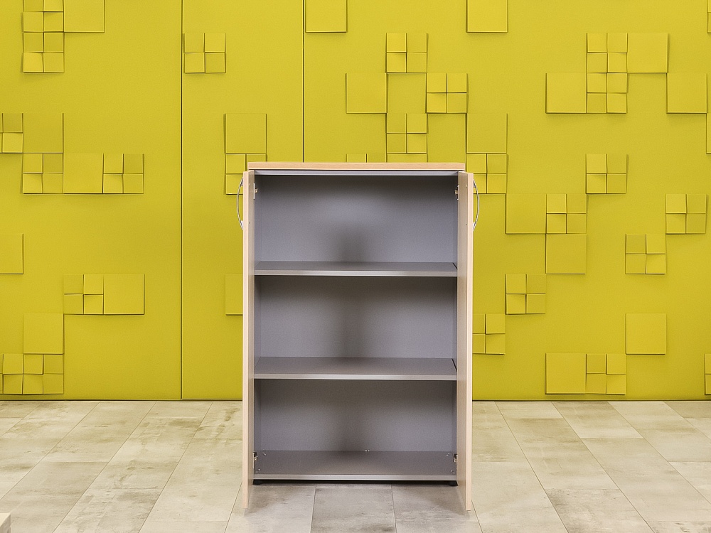 Шкаф для документов офисный ЛДСП Зебрано  ШД2ДЗ-31016