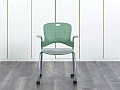 Конференц кресло для переговорной  Зеленый Сетка Herman Miller Caper  (УНСЗ-21082)