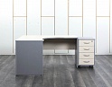 Купить Комплект офисной мебели стол с тумбой  1 400х1 200х750 ЛДСП Клен   (СПУВКл-26082)