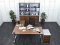 Кабинет руководителя Bene 1 800х1 800х750 Шпон Орех   (КРХ-07091)
