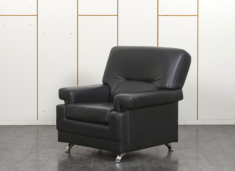 Мягкое кресло  Кожзам Черный   (Комплект из 2-х мягких кресел КНКЧК-24061)