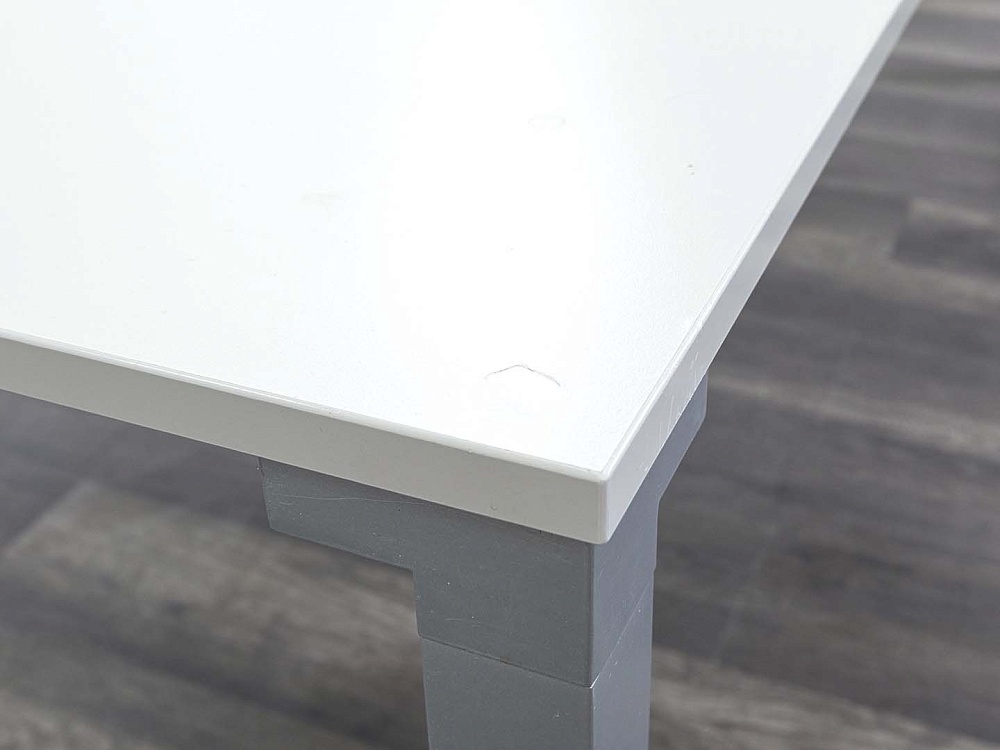Офисный стол для переговоров SteelCase 2 200х1 000х750 ЛДСП Серый   (СГПС-07122)