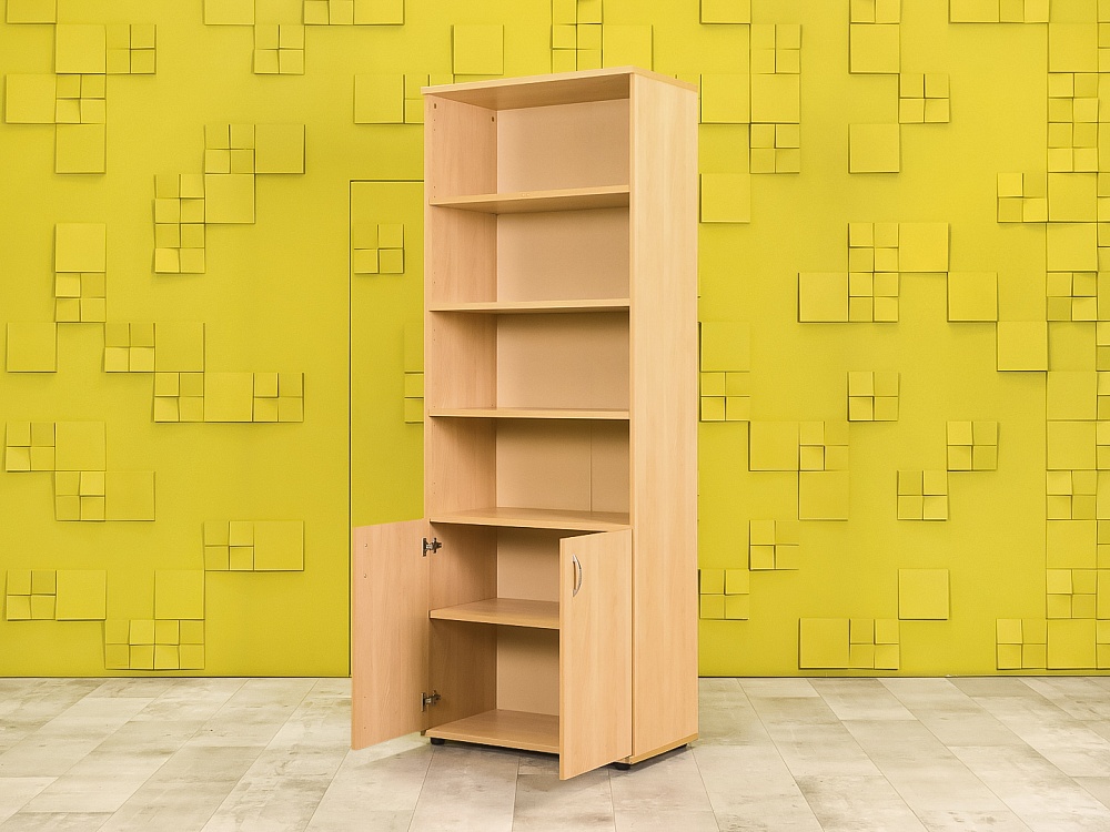 Шкаф для документов офисный ЛДСП Клен  ШДКВ-10046