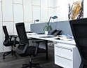 Купить Комплект офисной мебели  4 900х1 640х1 150 ЛДСП Белый   (КОМБ-16023)