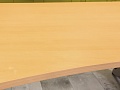 Офисный стол Steelcase ЛДСП Бук Франция  СПУВ-05125
