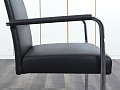 Конференц кресло для переговорной  Черный Кожа/хром Walter Knoll   (УДКЧ1-25072)