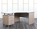 Купить Комплект офисной мебели стол с тумбой  1 200х1 660х730 ЛДСП Зебрано   (СПУЗК-09062)