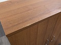 Офисная тумба для оргтехники  720х350х770 ЛДСП Орех   (ТО2ДХ-29122)