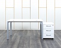 Купить Комплект офисной мебели стол с тумбой  1 400х800х750 ЛДСП Белый   (СППБк-28093)