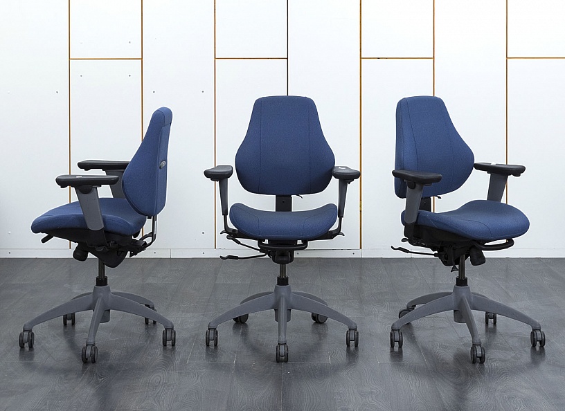 Офисное кресло для персонала  ISKU Ткань Синий   (КПТН1-28121)