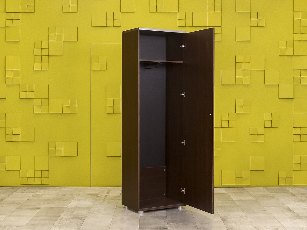 Шкаф для одежды ЛДСП Венге  ШГ1ДЕ-16125