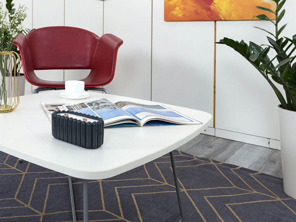 Журнальный столик Herman Miller 750х750х400 ЛДСП Белый   (СЖПБ-17094)