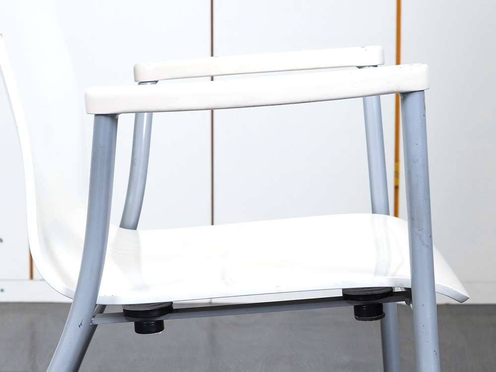 Офисный стул SteelCase Дерево Белый   (УДДБ-05110)