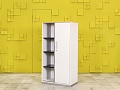 Шкаф для документов офисный Steelcase ЛДСП Белый Германия  ШД2ДБ4-30016