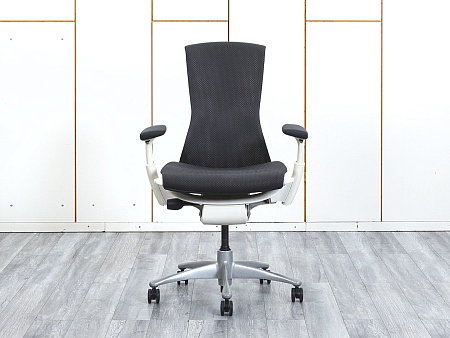 Офисное кресло руководителя  Herman Miller Ткань Серый Embody  (КРТС-14064)