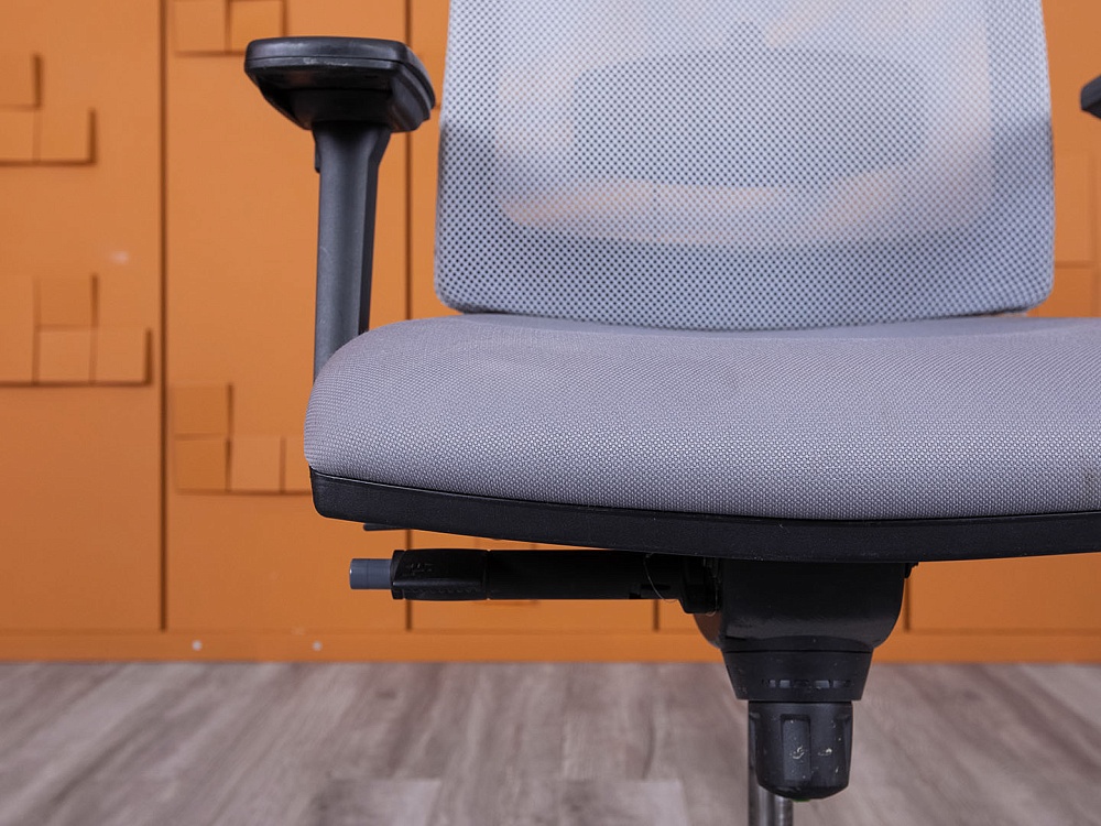 Офисное кресло для персонала  ARES LINE Ткань Серый ZERO 7  (КПТС-08113)