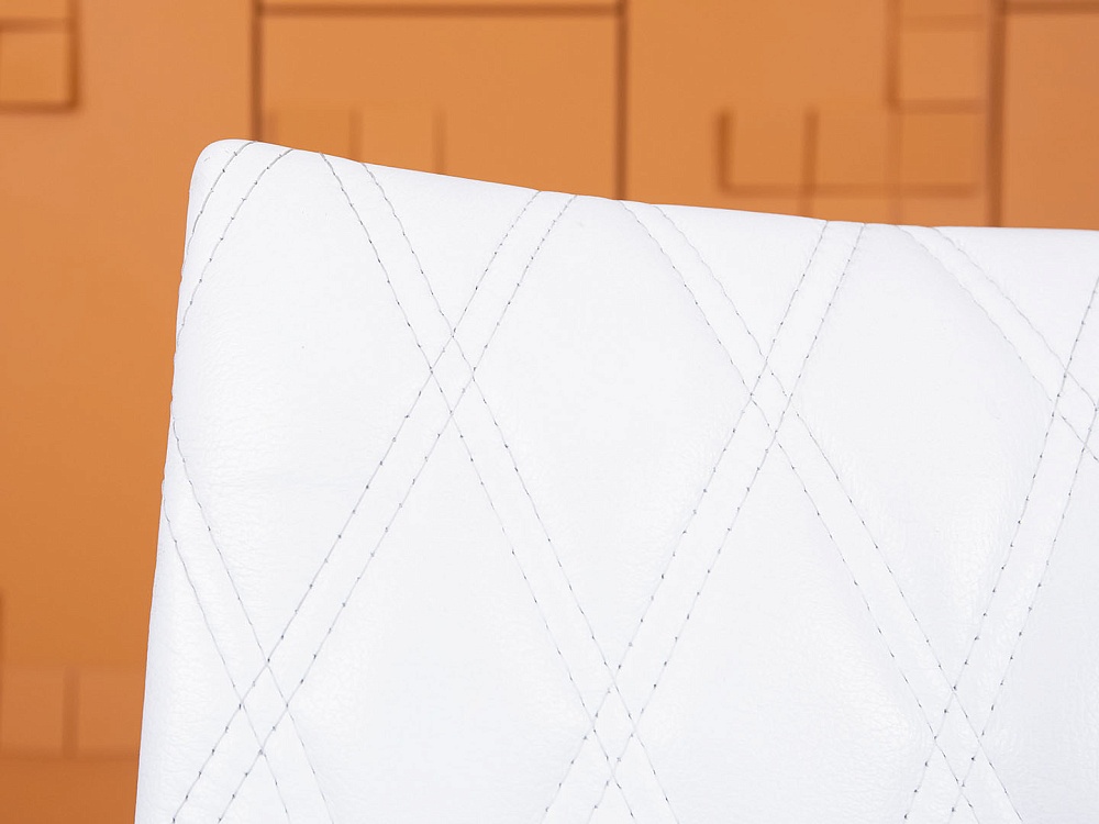 Офисное кресло для персонала  Kastel Кожа Белый   (КПКБ-28055)