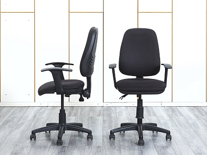 Офисное кресло для персонала   Ткань Черный   (КПТЧ-26064)