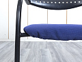 Конференц кресло для переговорной  Синий Ткань VITRA VISAVIS 2  (КДТН-28113)