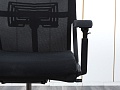 Офисное кресло руководителя  Haworth Ткань Черный Comforto 59  (КРТЧ-13081)