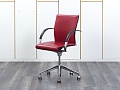 Офисное кресло руководителя  Ahrend Кожа Красный 350  (КРКК-13072)