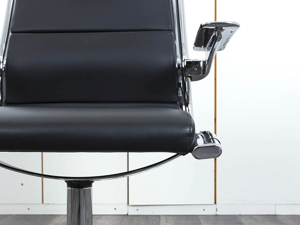 Комплект из 2-х кресел Sitland  Кожа Черный SIT IT MANAGER  (КНКЧК-16112)