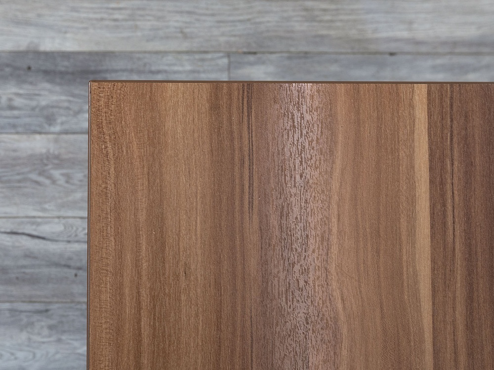 Офисный стол для переговоров  900х900х755 ЛДСП Зебрано Сенатор  (СГПЗ-07114)