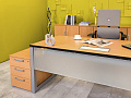 Кабинет руководителя  Steelcase ЛДСП Ольха Франция  КРЛ-04026