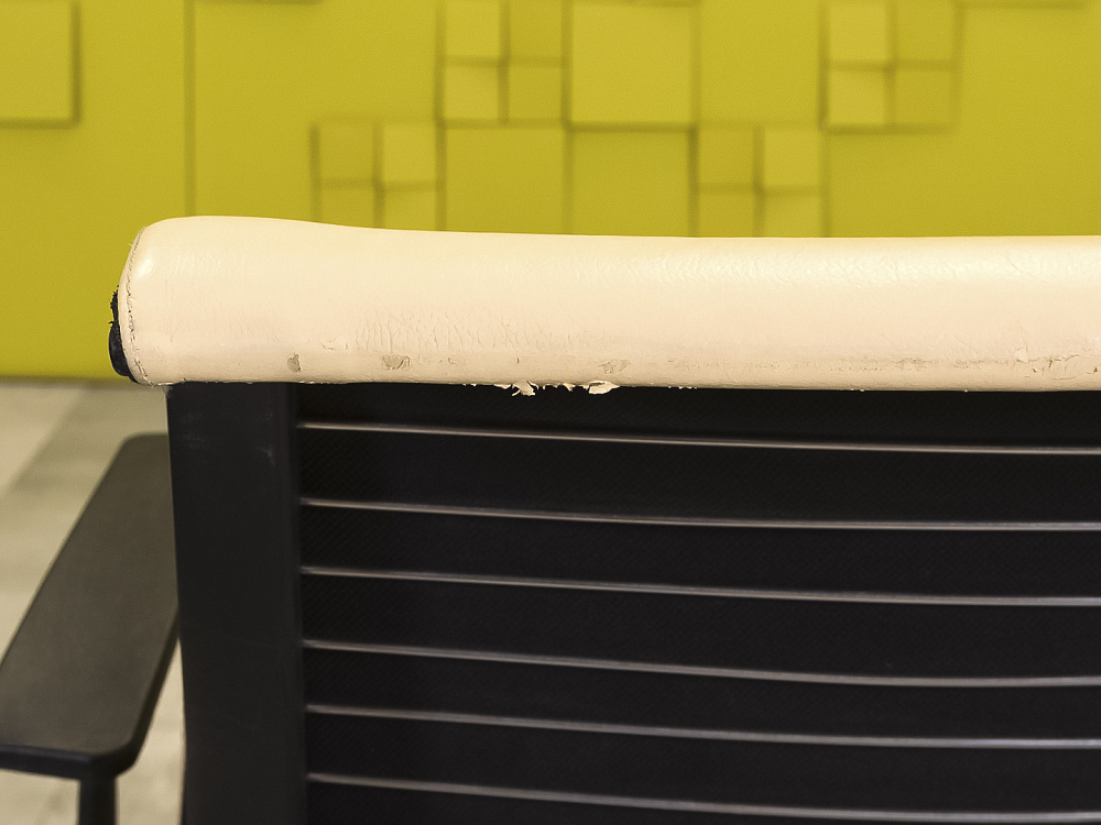 Комплект из 2-х кресел для переговоров Think Steelcase Кожа Зелёный США  УГКВк-13049