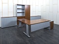 Кабинет руководителя Bene 1 800х1 800х750 Шпон Орех   (КРХ1-08091)