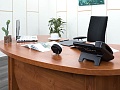 Стол для руководителя Камбио 2 220х1 950х750 ЛДСП Груша Boss  (СРГ-25013)