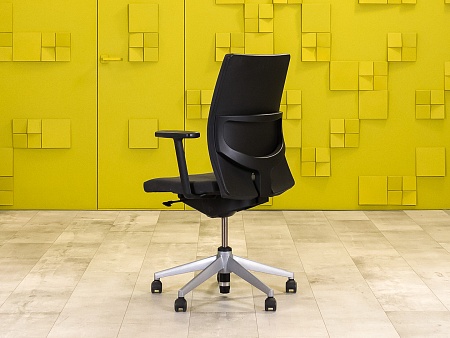 Офисное кресло для персонала на колесах Comforto HAWORTH Ткань Серый США_КПТС1-251223