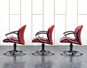 Купить Конференц кресло для переговорной  Красный Кожа    (УНКК-15011)