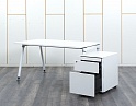 Купить Комплект офисной мебели стол с тумбой Herman Miller 1 400х800х730 ЛДСП Белый   (СППБК-13112)