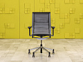 Офисное кресло для персонала на колесах Think Steelcase Ткань Чёрный Франция  КПТЧ-24025