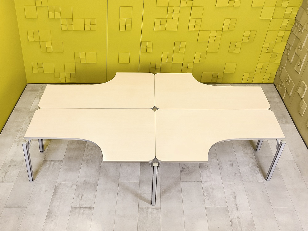 Комплект офисной мебели ЛДСП Клен Россия  ГКВ1-10046