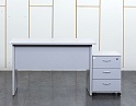 Купить Комплект офисной мебели стол с тумбой  1 200х700х750 ЛДСП Серый   (СППСК-01111)
