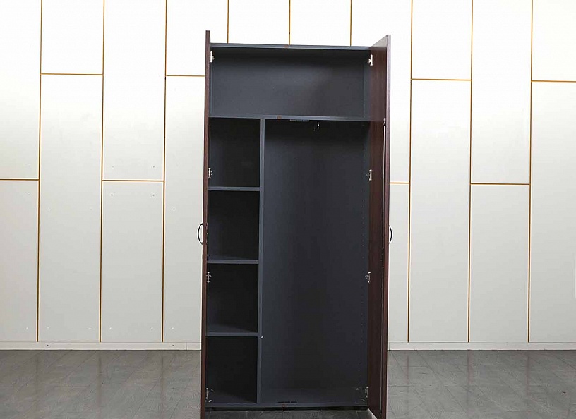 Шкаф для одежды 900х440х2 000 ЛДСП Махагон    (ШГ2ДШ-18061)