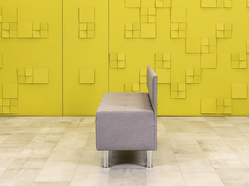 Офисный диван Ткань Серый Россия  ДНТС1-27115