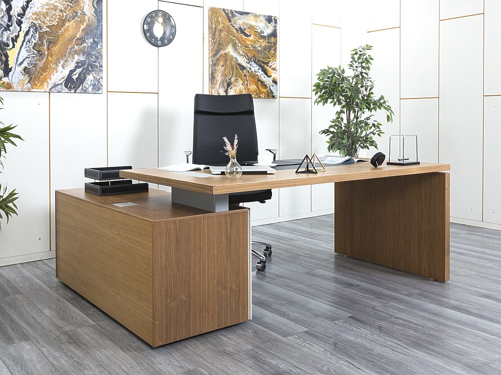 Стол для руководителя Bene 1 950х1 500х740 ЛДСП Ольха   (СРПЛ-25064)