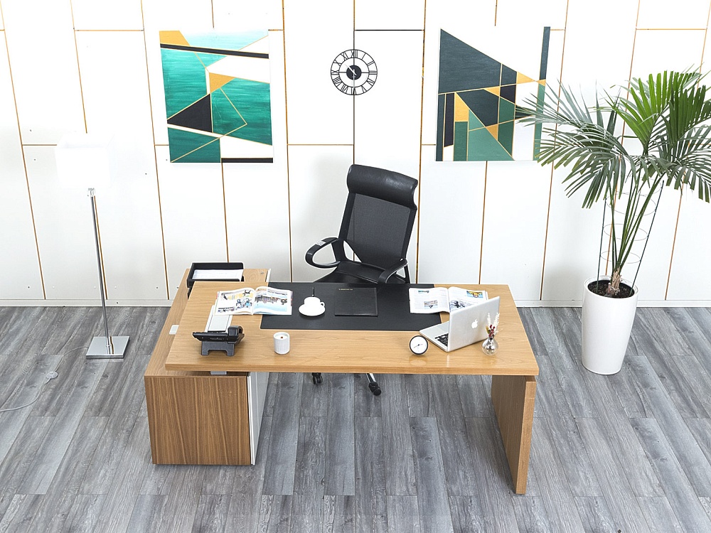 Стол для руководителя Bene 1 960х1 500х770 ЛДСП Ольха   (СРПЛ-19064)