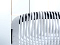 Офисное кресло руководителя  Knoll Кожа Серый Generation  (КРКС-08063)