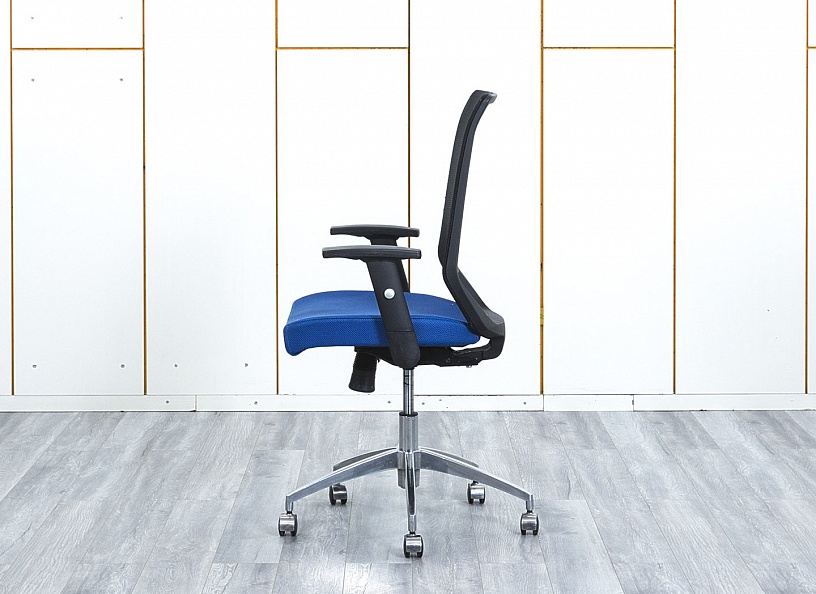 Офисное кресло для персонала   Ткань Синий   (КПСН-30113)