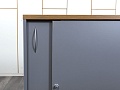 Офисная тумба для оргтехники Ahrend 1 200х350х830 Металл Серый   (ТО2ДС2-01082)