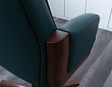 Купить Офисное кресло руководителя  DAZATO Кожа Зеленый DICO WOOD A  (КРКЗ-20023)