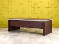 Стол для руководителя HAN 2200x1000 Шпон Венге Италия_СРПЕ-061022