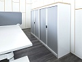Комплект офисной мебели Herman Miller 3 200х1 650х1 180 ЛДСП Белый   (КОМБ1-13112)