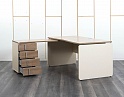 Купить Комплект офисной мебели стол с тумбой Accord 1 600х1 720х750 ЛДСП Зебрано   (СПУЗКл-10062)